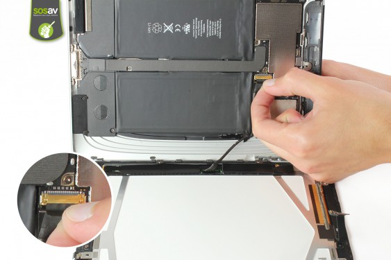 Guide photos remplacement haut-parleur externe iPad 1 3G (Etape 9 - image 3)