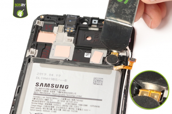 Guide photos remplacement vibreur Galaxy A30 (Etape 19 - image 2)