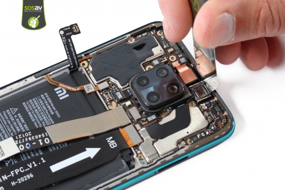 Guide photos remplacement haut-parleur interne Redmi Note 9 Pro (Etape 11 - image 1)