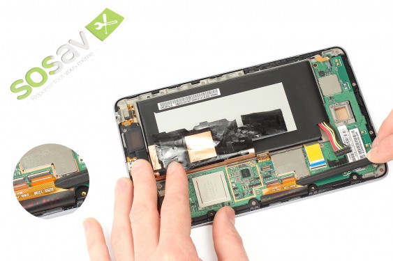 Guide photos remplacement micro haut Nexus 7 1ère Génération (Etape 15 - image 2)