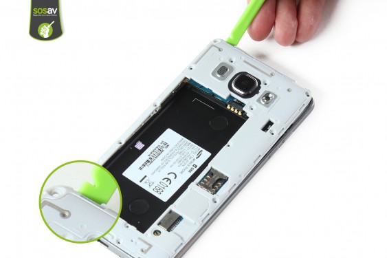 Guide photos remplacement nappe power Samsung Galaxy J7 2016 (Etape 10 - image 2)