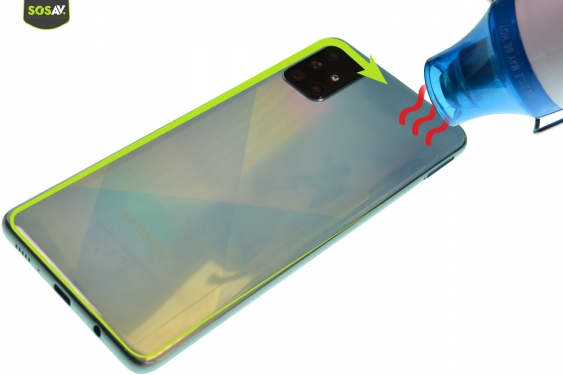 Guide photos remplacement connecteur de charge Galaxy A71 (Etape 3 - image 2)