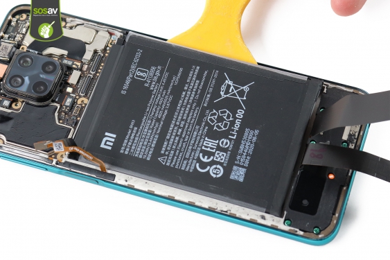 Guide photos remplacement batterie Redmi Note 9 Pro (Etape 14 - image 2)