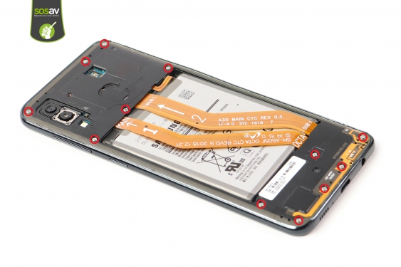 Guide photos remplacement batterie Galaxy A30 (Etape 6 - image 1)