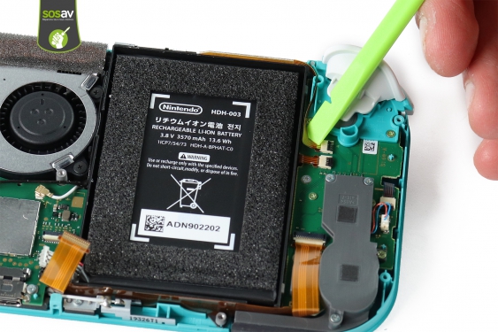 Guide photos remplacement nappe power et volume Nintendo Switch Lite (Etape 10 - image 3)