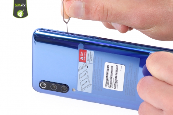 Guide photos remplacement antenne nfc Xiaomi Mi 9 (Etape 2 - image 1)