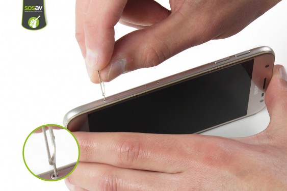 Guide photos remplacement tiroir 2eme sim / microsd  (Etape 2 - image 1)