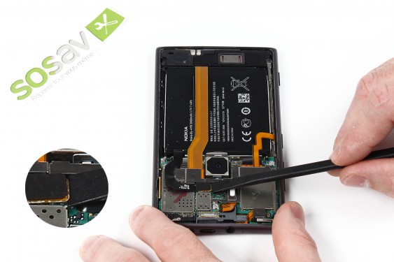 Guide photos remplacement vibreur Lumia 925 (Etape 7 - image 1)