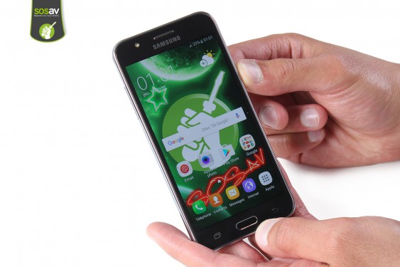 Guide photos remplacement carte mère Samsung Galaxy J5 2015 (Etape 1 - image 1)