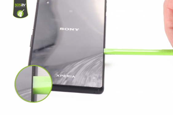 Guide photos remplacement connecteur de charge Xperia M4 Aqua (Etape 3 - image 1)