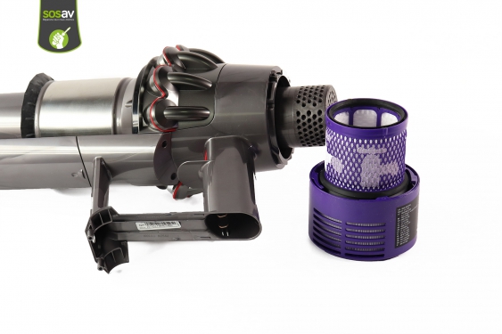 Guide photos remplacement bloc moteur / cyclone Aspirateur Dyson V10 (Etape 10 - image 1)