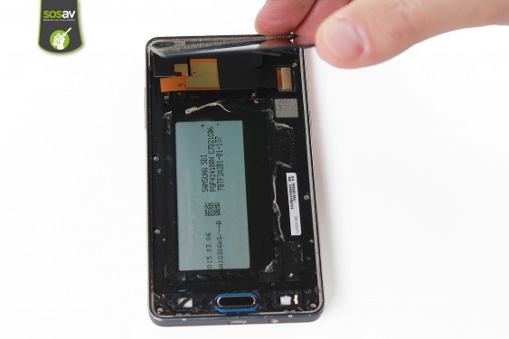Guide photos remplacement haut-parleur interne Samsung Galaxy A5 (Etape 10 - image 4)