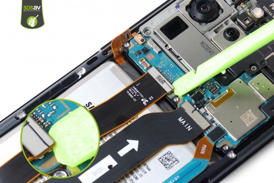 Guide photos remplacement caméra arrière / carte mère Galaxy S20 Ultra (Etape 13 - image 1)