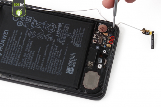 Guide photos remplacement vibreur Huawei P20 Pro (Etape 17 - image 1)