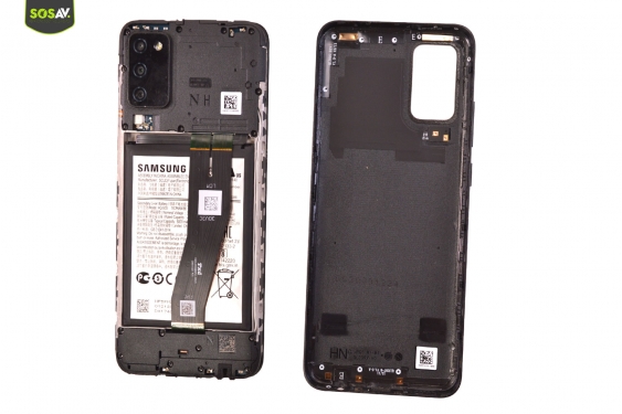 Guide photos remplacement batterie Galaxy A02s (Etape 3 - image 5)