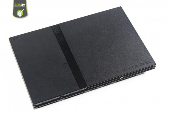 Guide photos remplacement carte des boutons et capteur infrarouge Playstation 2 Slim (Etape 1 - image 1)