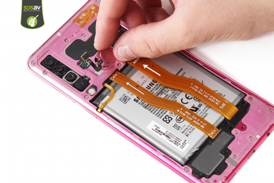 Guide photos remplacement haut-parleur interne Galaxy A9 (2018) (Etape 7 - image 3)