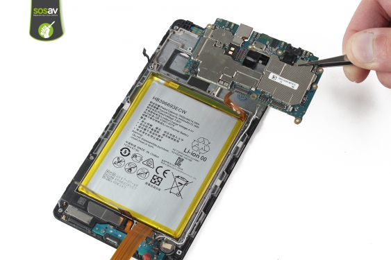 Guide photos remplacement haut-parleur interne Huawei Mate 8 (Etape 17 - image 2)