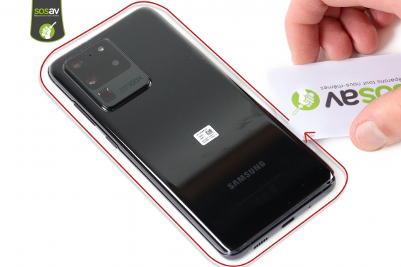 Guide photos remplacement batterie Galaxy S20 Ultra (Etape 6 - image 1)