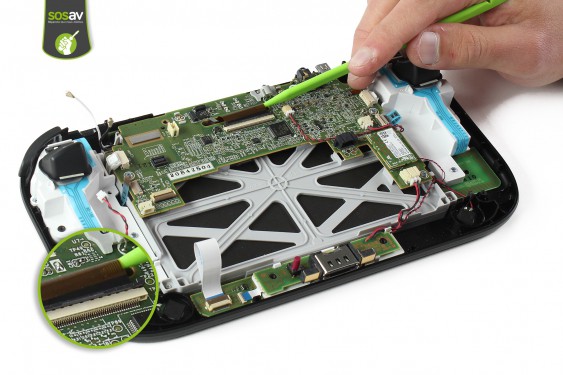 Guide photos remplacement ecran lcd Gamepad Wii U (Etape 23 - image 3)