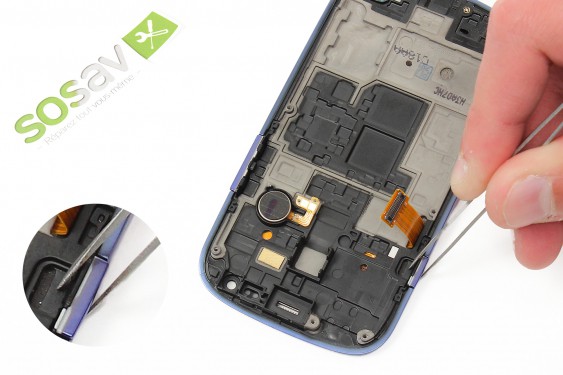 Guide photos remplacement bouton power Samsung Galaxy S3 mini (Etape 11 - image 2)