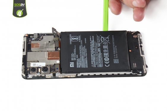 Guide photos remplacement nappe connecteur de charge Redmi Note 5 (Etape 12 - image 1)