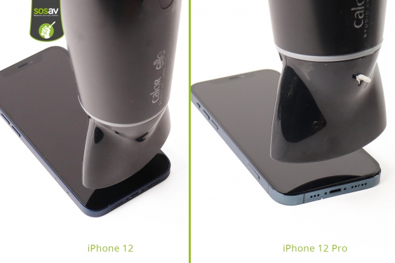 Guide photos remplacement démontage complet iPhone 12 Pro (Etape 2 - image 2)