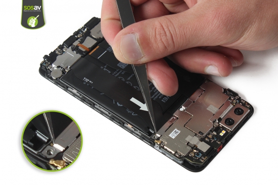 Guide photos remplacement connecteur de charge Huawei P10 (Etape 9 - image 1)