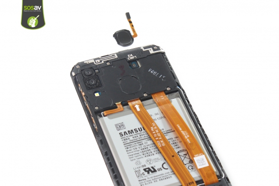Guide photos remplacement batterie Galaxy A20e (Etape 8 - image 1)