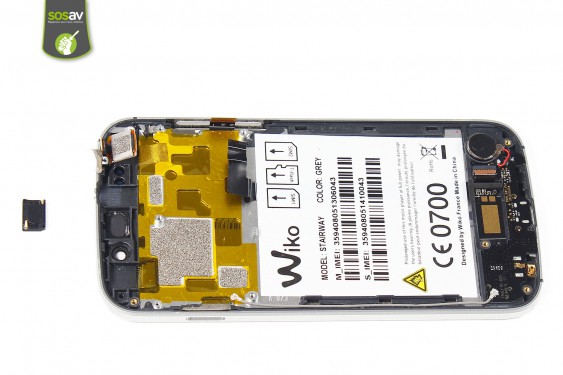 Guide photos remplacement ecran lcd Wiko Stairway (Etape 19 - image 3)