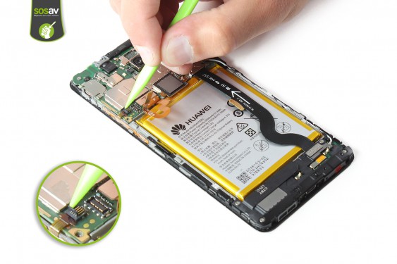 Guide photos remplacement nappe boutons power et volume  (Etape 15 - image 2)