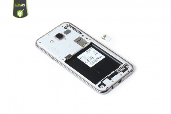 Guide photos remplacement nappe bouton home + touches tactiles + prise jack Samsung Galaxy J5 2015 (Etape 9 - image 1)