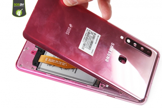 Guide photos remplacement haut-parleur interne Galaxy A9 (2018) (Etape 5 - image 2)