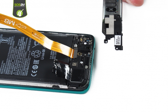 Guide photos remplacement nappe de liaison connecteur de charge Redmi Note 8 Pro (Etape 14 - image 4)