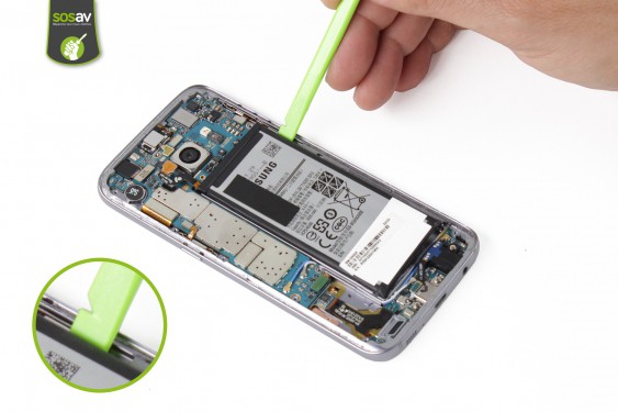Guide photos remplacement batterie Samsung Galaxy S7 (Etape 13 - image 4)