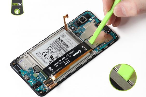 Guide photos remplacement batterie Galaxy A41 (Etape 12 - image 1)