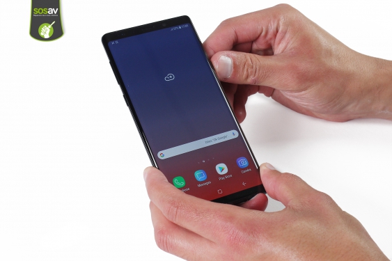 Guide photos remplacement connecteur de charge Galaxy Note 9 (Etape 1 - image 1)