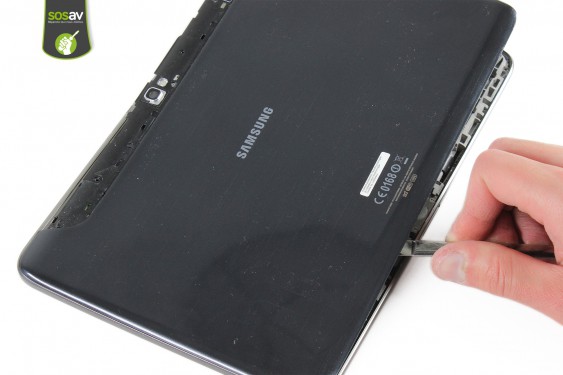 Guide photos remplacement haut-parleur droit Galaxy Note 10.1 (Etape 7 - image 3)