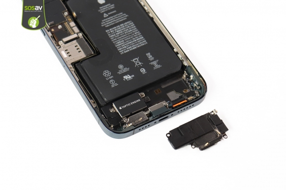 Guide photos remplacement haut-parleur externe iPhone 12 Pro Max (Etape 15 - image 1)