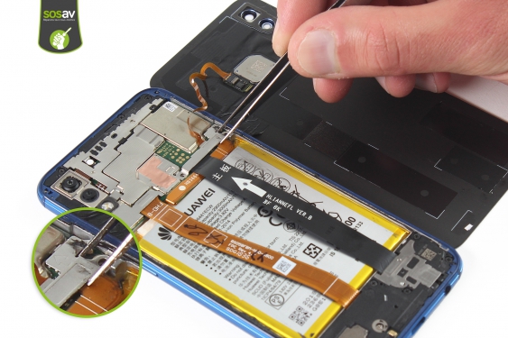 Guide photos remplacement batterie Huawei P20 Lite (Etape 7 - image 2)