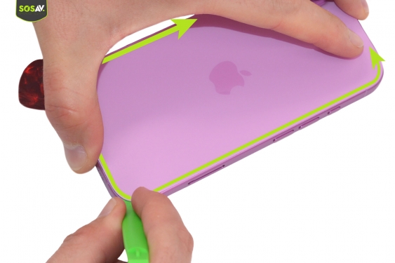 Guide photos remplacement batterie iPhone 16 (Etape 3 - image 3)