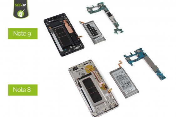 Guide photos remplacement teardown Galaxy Note 9 (Etape 13 - image 1)