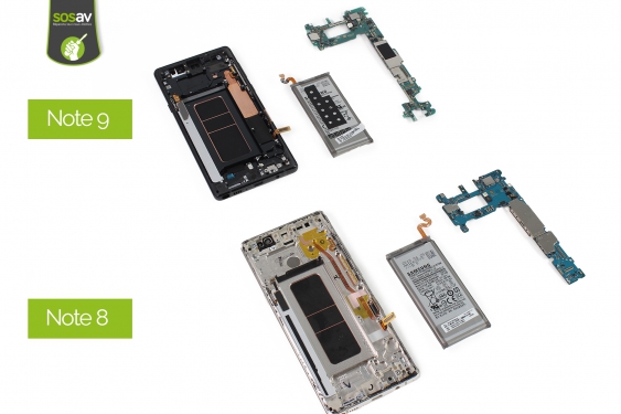 Guide photos remplacement teardown Galaxy Note 9 (Etape 13 - image 1)