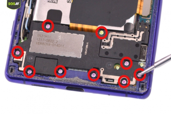 Guide photos remplacement batterie Xperia 1 (Etape 9 - image 1)