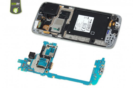 Guide photos remplacement haut-parleur interne Samsung Galaxy Core 4G (Etape 8 - image 4)