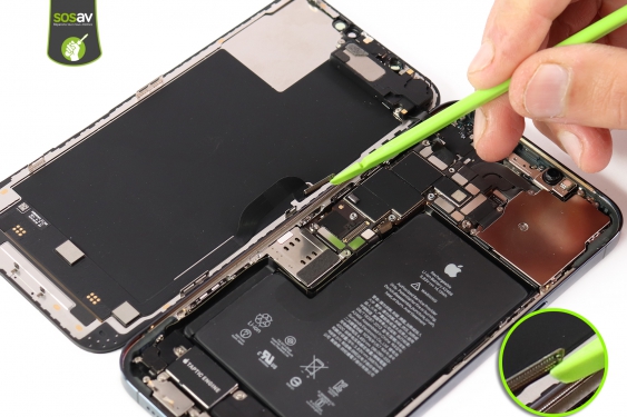 Guide photos remplacement batterie iPhone 12 Pro Max (Etape 12 - image 2)