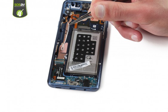 Guide photos remplacement connecteur de charge Galaxy S9+ (Etape 23 - image 4)