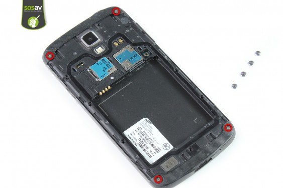 Guide photos remplacement châssis externe  Samsung Galaxy S4 Active (Etape 10 - image 1)