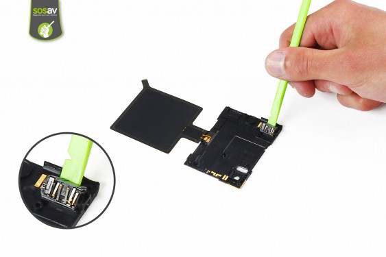 Guide photos remplacement antenne nfc Xiaomi MI3 (Etape 7 - image 2)