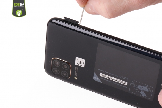 Guide photos remplacement batterie Huawei P40 Lite (Etape 2 - image 2)